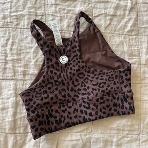 Leopard Print Yoga Set